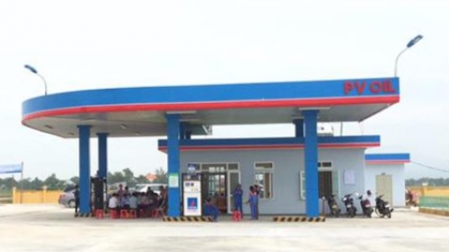 Hà Tĩnh - Trạm sạc Vinfast : Cửa hàng xăng dầu PVOIL Thuận Lộc